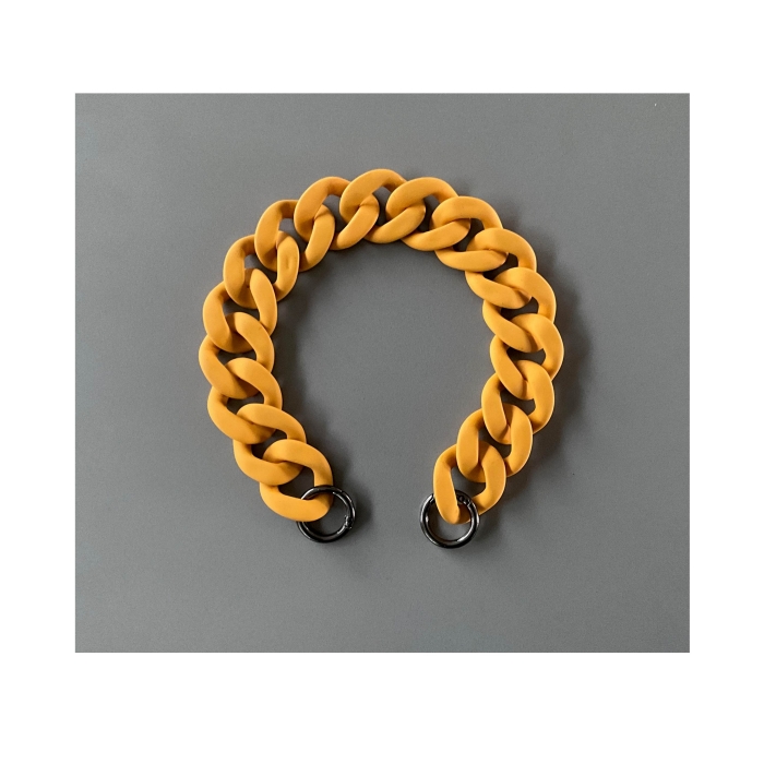 Chain Acryl yellow 37 cm
